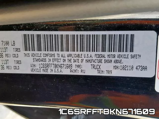 1C6SRFFT8KN671609
