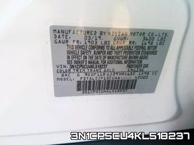3N1CP5CU4KL518237