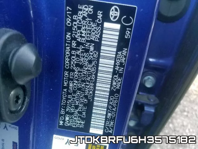 JTDKBRFU6H3575182