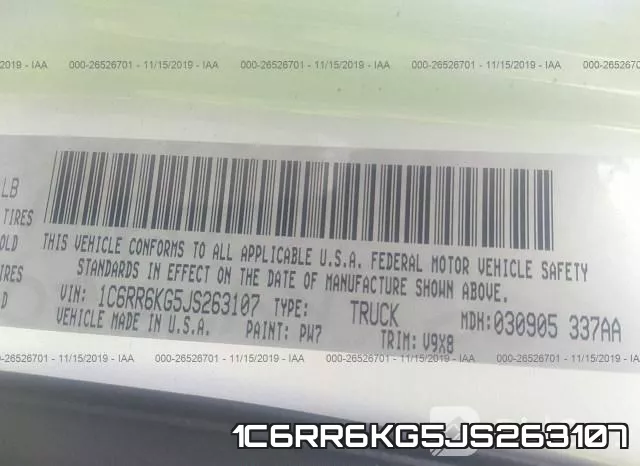 1C6RR6KG5JS263107