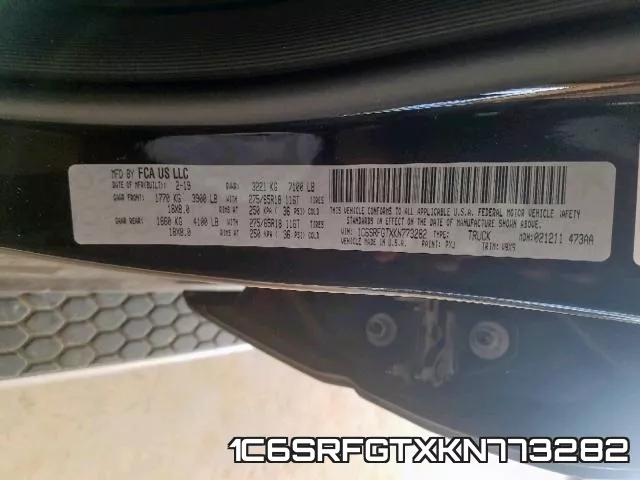 1C6SRFGTXKN773282