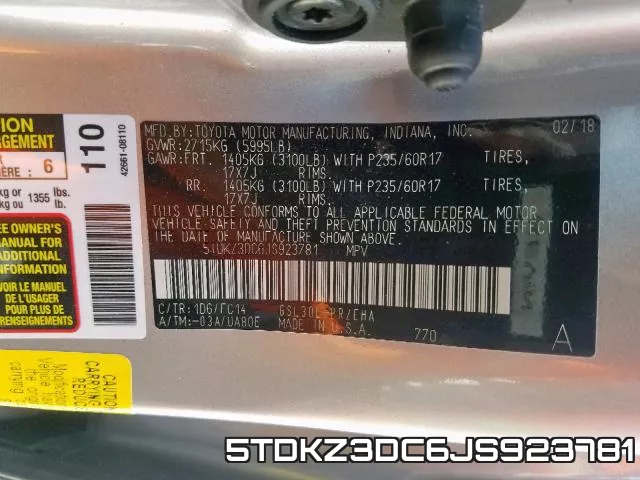 5TDKZ3DC6JS923781