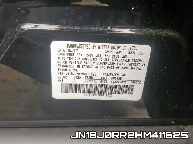 JN1BJ0RR2HM411625
