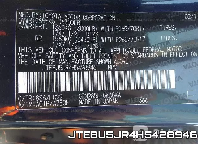 JTEBU5JR4H5428946