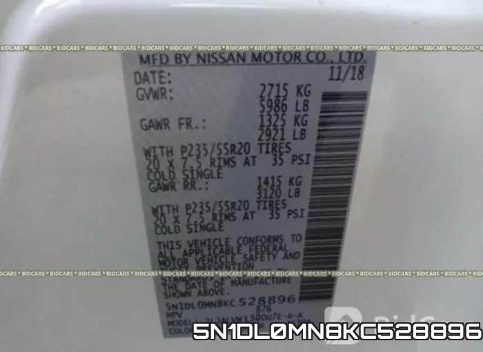 5N1DL0MN8KC528896