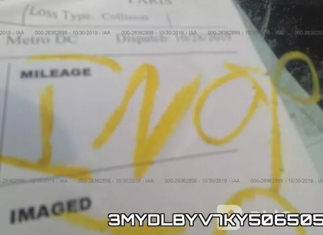 3MYDLBYV7KY506505