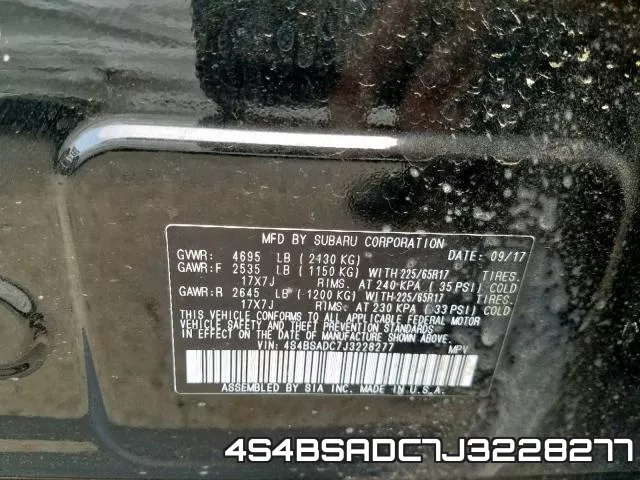4S4BSADC7J3228277