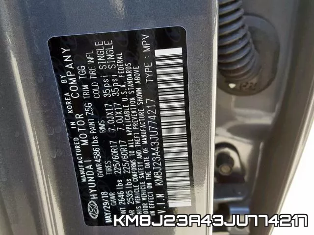 KM8J23A43JU774217