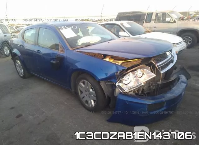 1C3CDZAB1EN143706