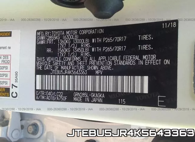 JTEBU5JR4K5643363