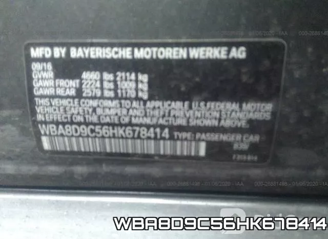 WBA8D9C56HK678414
