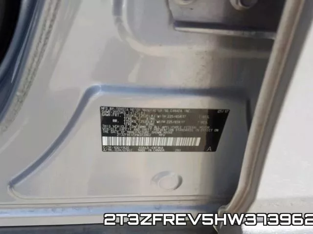 2T3ZFREV5HW373962