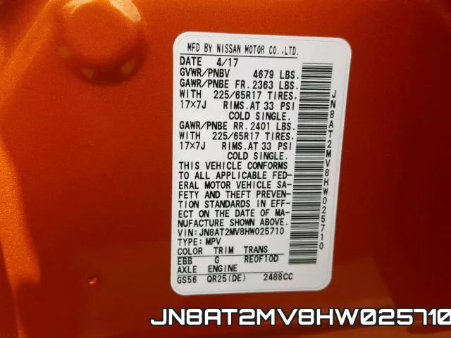 JN8AT2MV8HW025710