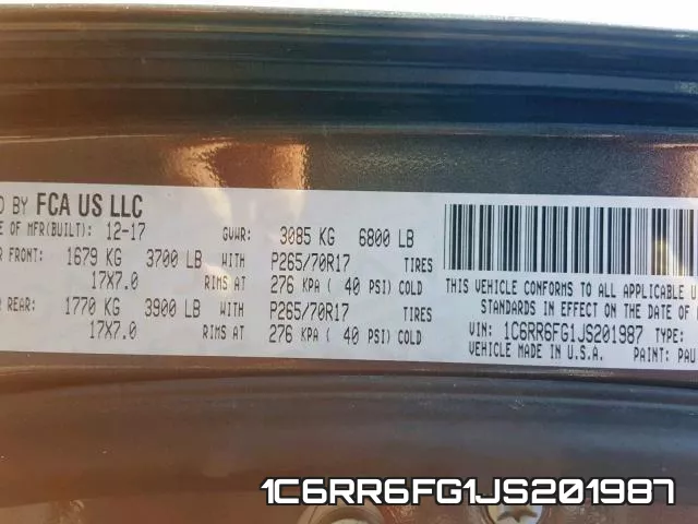 1C6RR6FG1JS201987