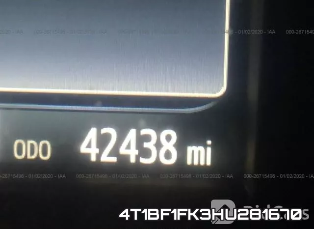 4T1BF1FK3HU281670
