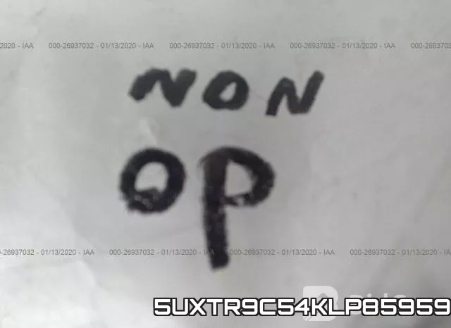 5UXTR9C54KLP85959