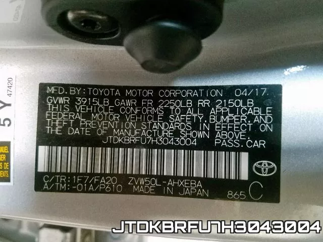 JTDKBRFU7H3043004