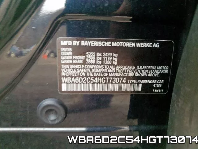 WBA6D2C54HGT73074