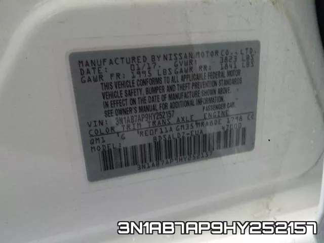 3N1AB7AP9HY252157