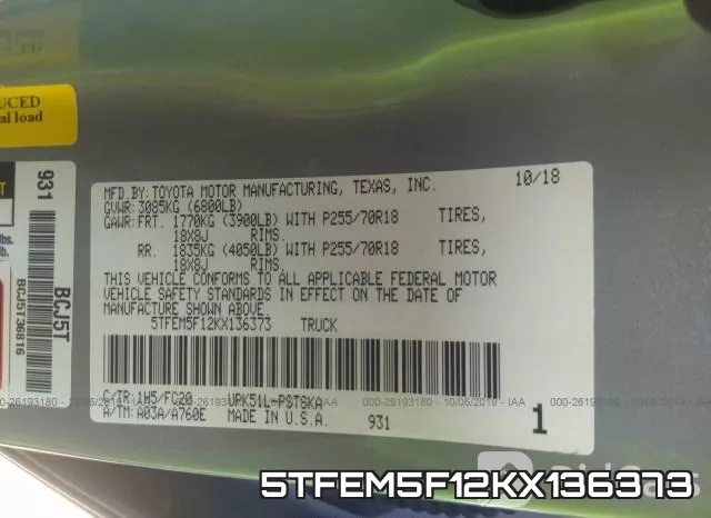 5TFEM5F12KX136373