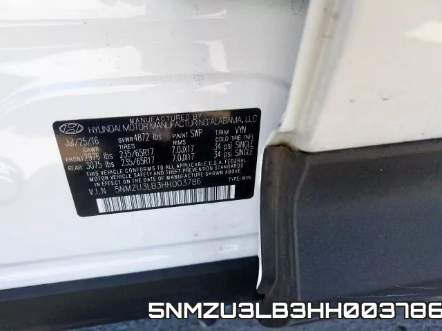 5NMZU3LB3HH003786