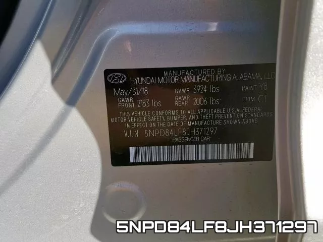 5NPD84LF8JH371297