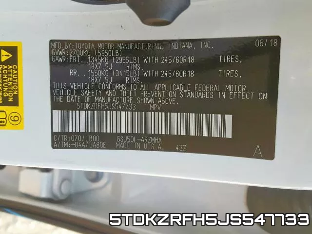 5TDKZRFH5JS547733