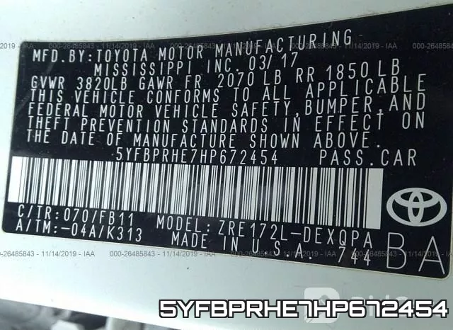 5YFBPRHE7HP672454
