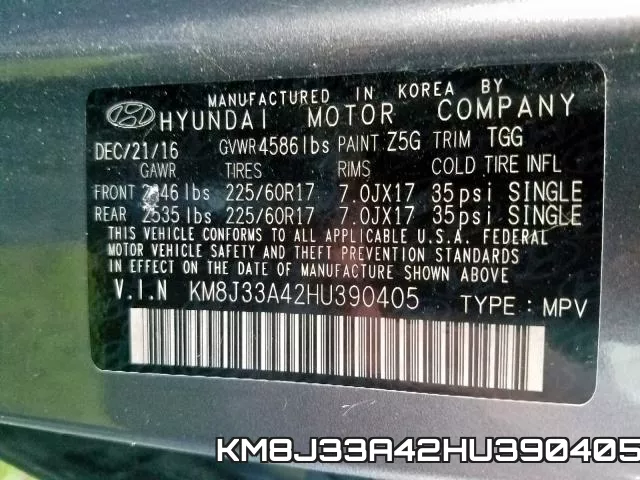 KM8J33A42HU390405