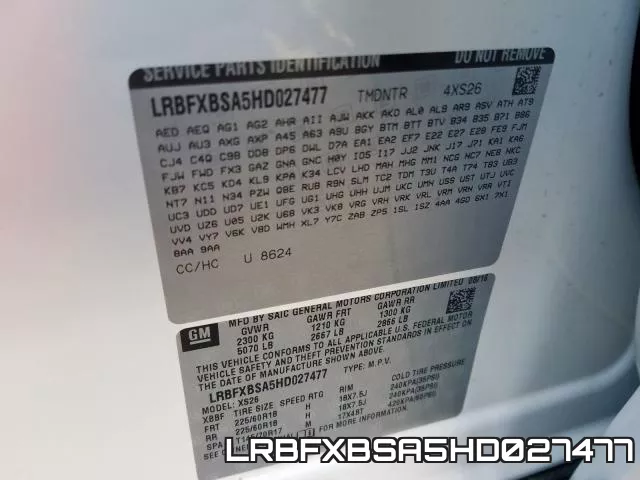 LRBFXBSA5HD027477