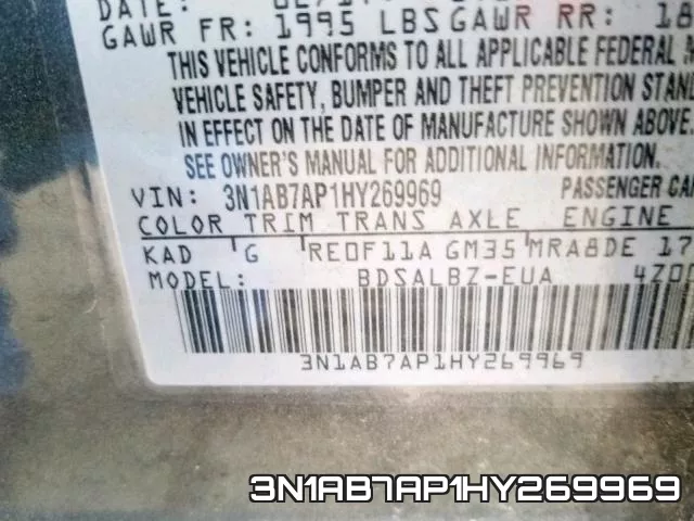 3N1AB7AP1HY269969