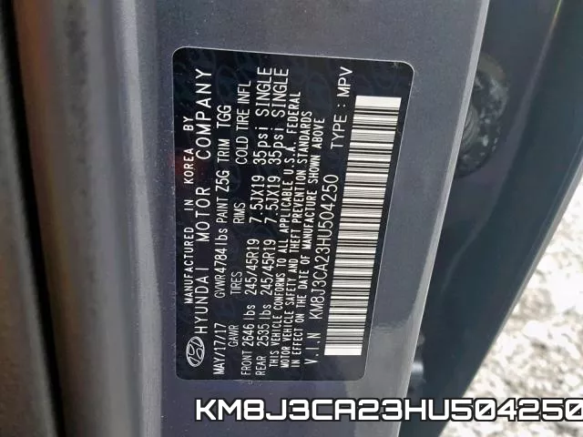 KM8J3CA23HU504250