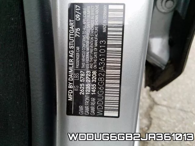 WDDUG6GB2JA361013