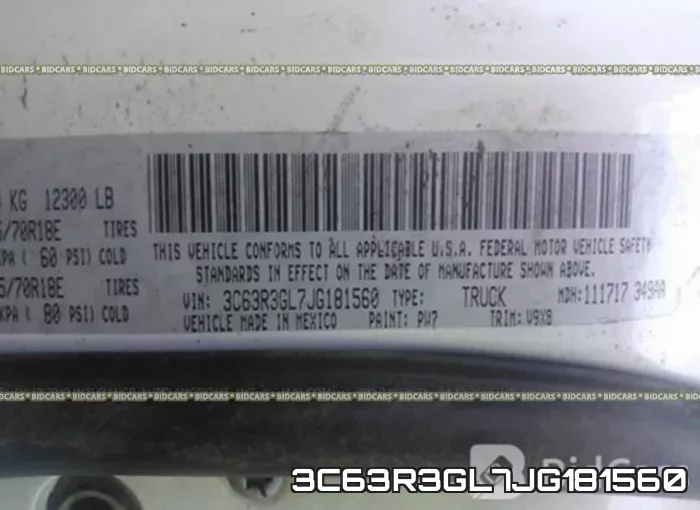 3C63R3GL7JG181560