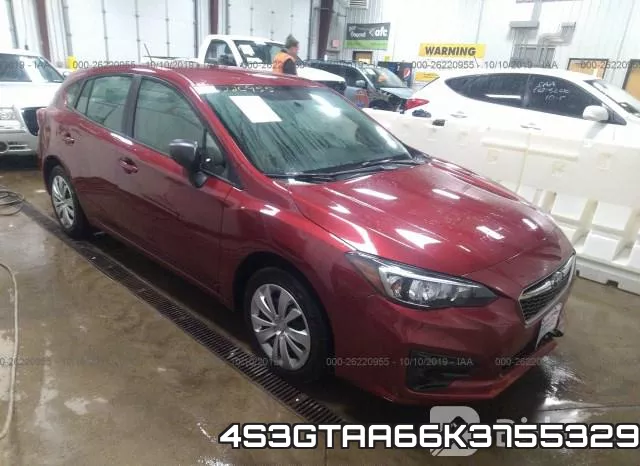 4S3GTAA66K3755329