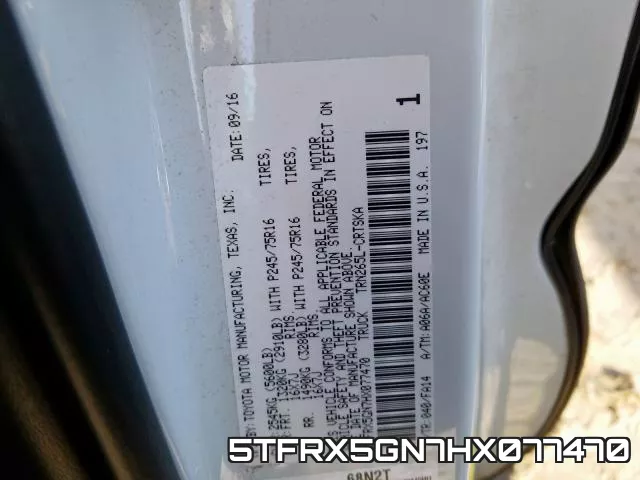 5TFRX5GN7HX077470