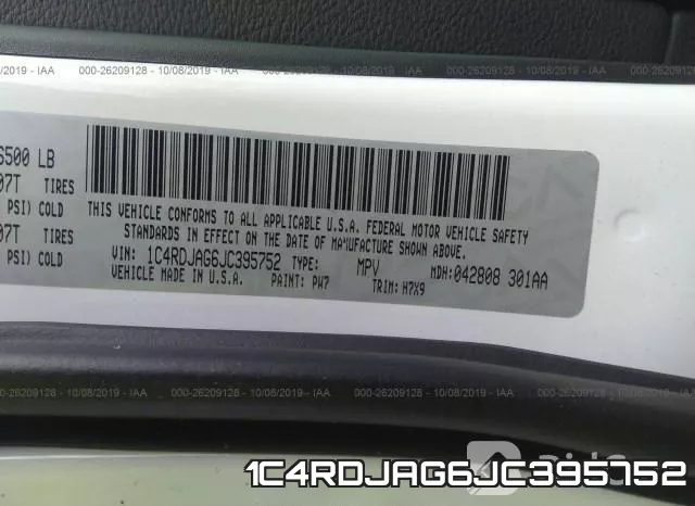 1C4RDJAG6JC395752