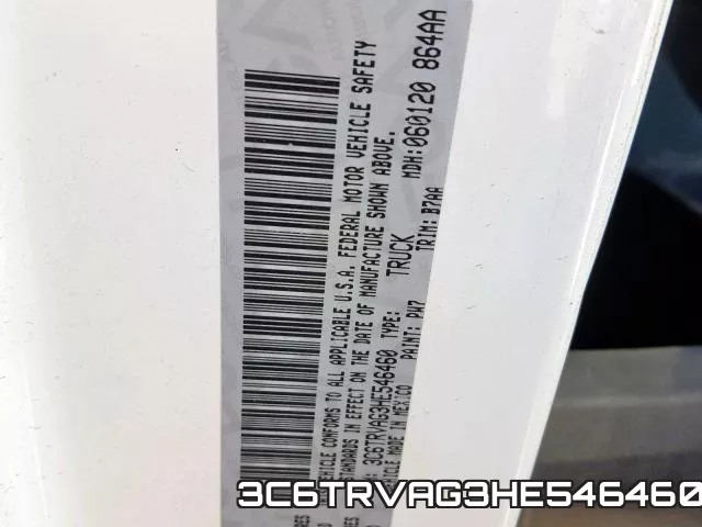 3C6TRVAG3HE546460