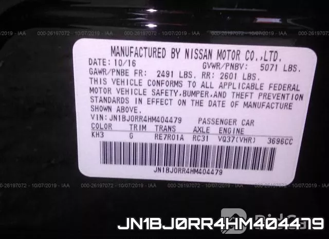 JN1BJ0RR4HM404479