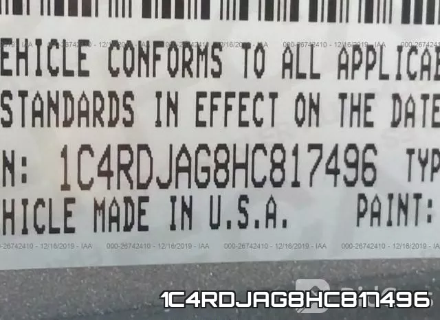 1C4RDJAG8HC817496