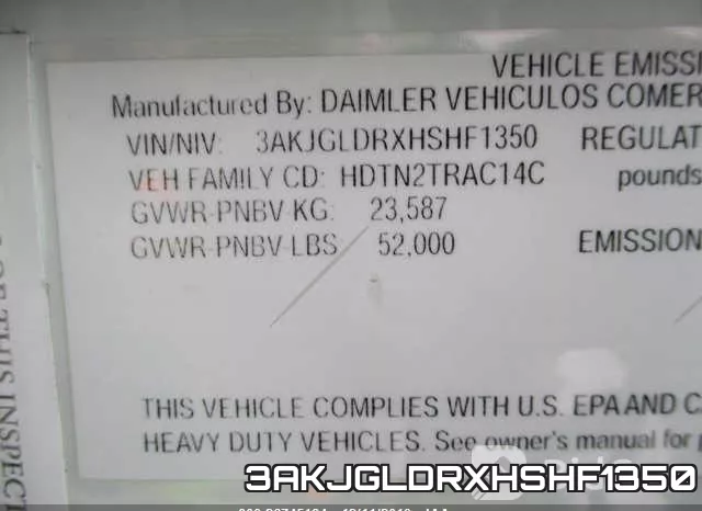 3AKJGLDRXHSHF1350