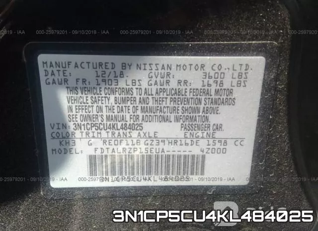 3N1CP5CU4KL484025