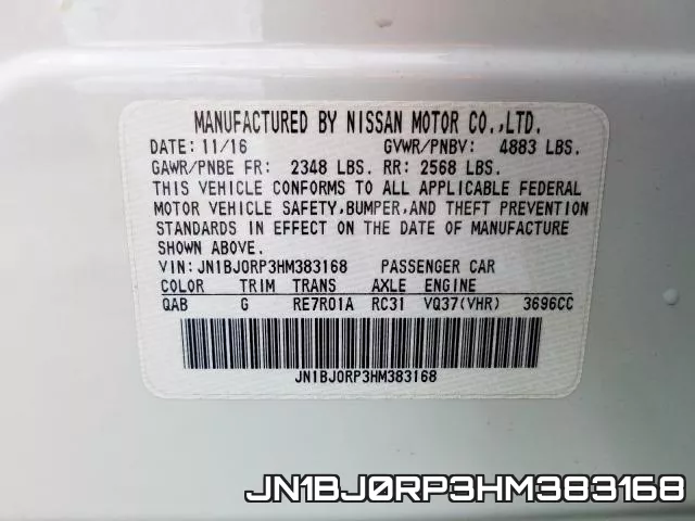 JN1BJ0RP3HM383168