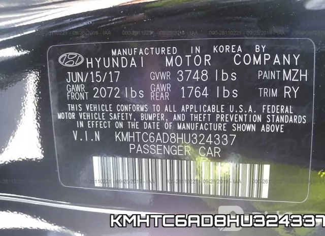 KMHTC6AD8HU324337