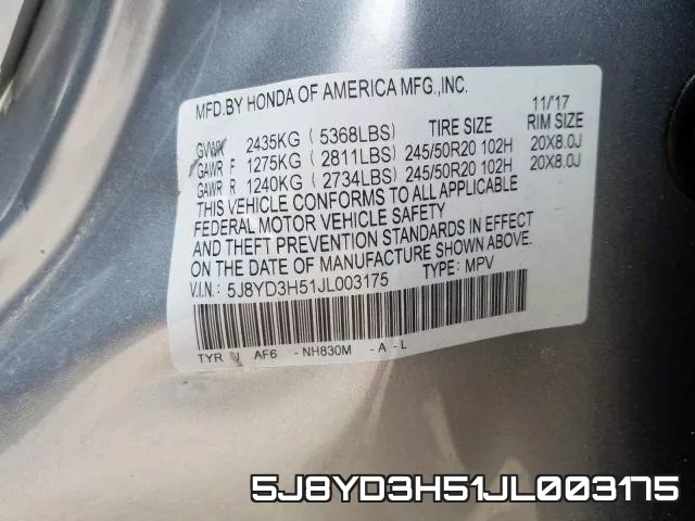 5J8YD3H51JL003175