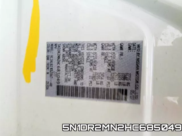 5N1DR2MN2HC685049