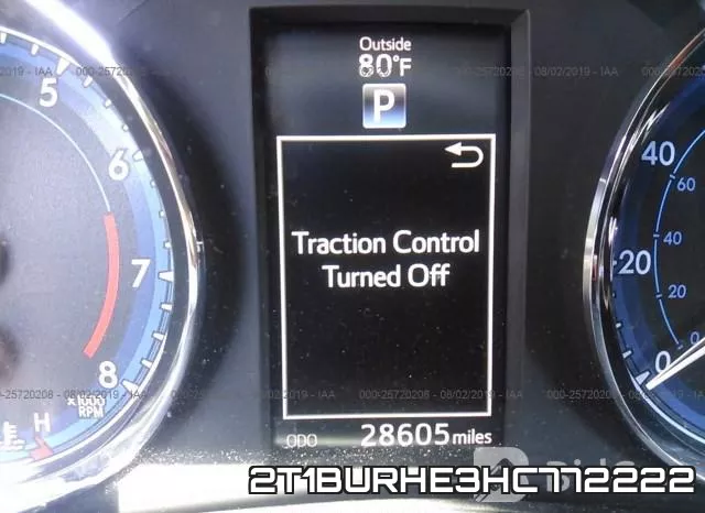 2T1BURHE3HC772222