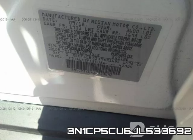 3N1CP5CU6JL533692
