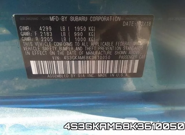 4S3GKAM68K3610050