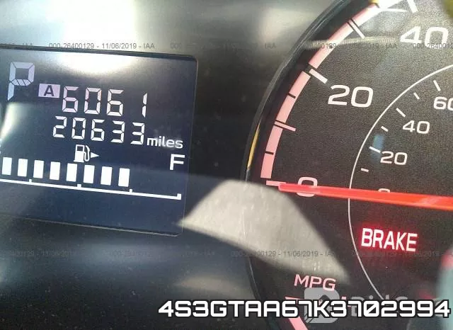 4S3GTAA67K3702994
